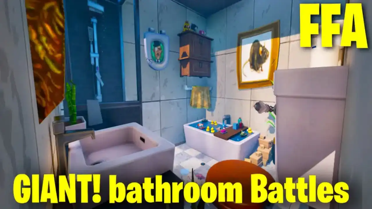 GIANT! Bathroom FFA